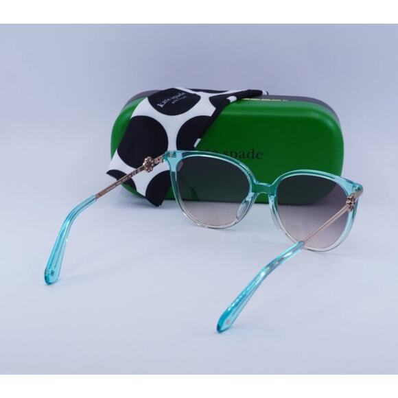 Kate Spade KRISTINA/G/S Sunglasses – Green Pink - New Without Tags - Picture 1 of 14